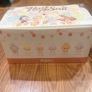 Pop Mart AUTHENTIC Labubu The Monsters Have A Seat Plush Pendant SIX (6) ITEMS